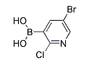 5-Bromo-2-chloropyridine-3-boronic acid